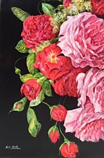 "Rose Rosse" - inches 35x24 - Casillo Enzo