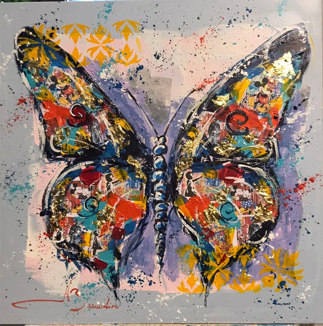 "Butterfly" - inches 24x24 - Berardino Nicola