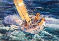 Cargnel Antonio - La Poste Sailing boat